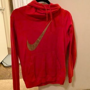 Red Nike sweatshirt